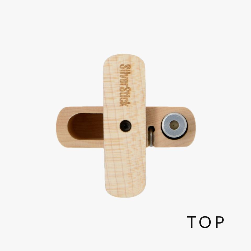 top of maple wood dugout box for one hitter pipe (1352558542940)