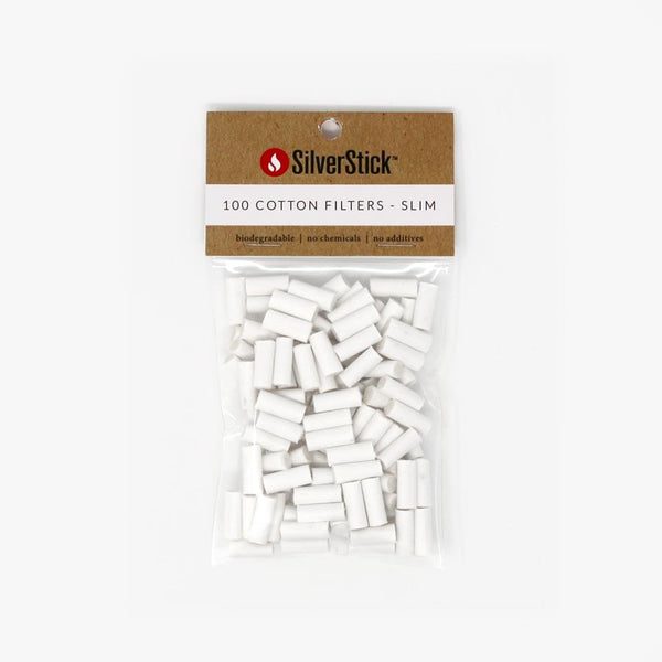 Slim Cotton Filters - 100 Count - Image 2