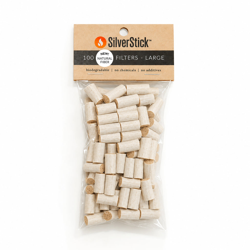 Large - Natural Fiber Filters (100 count)